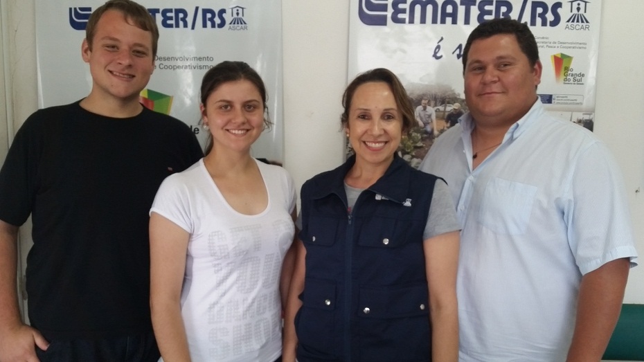 Emater de Vila Nova do Sul conta com novos integrantes