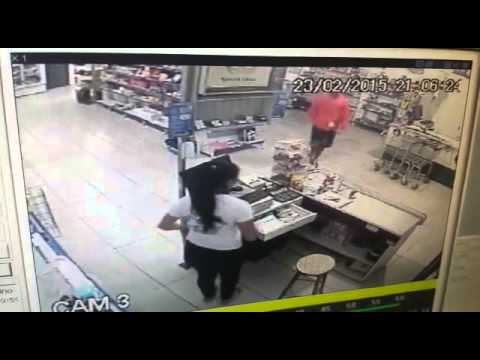 Vídeo: homem assalta mercado no Bairro Lôndero