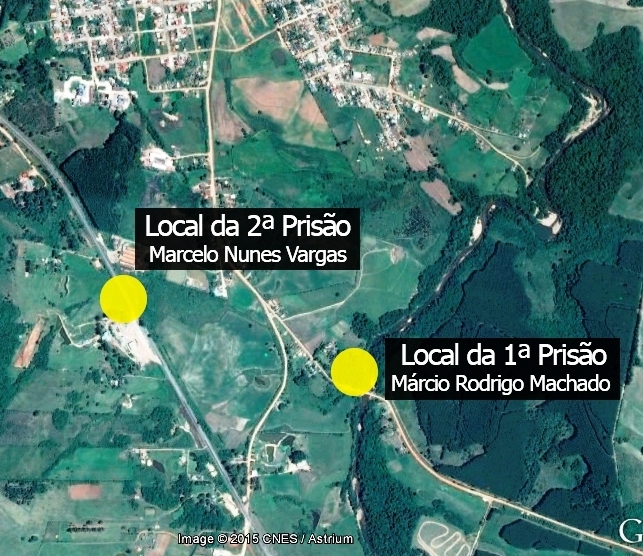 Foragidos de Caçapava do Sul são presos em São Sepé