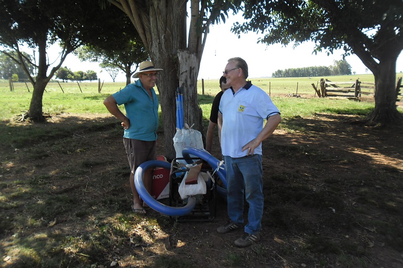 Agricultores familiares de São Sepé recebem sistemas de irrigação