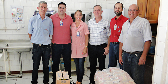 Três entidades de Restinga Sêca receberam doações da Cotrisel