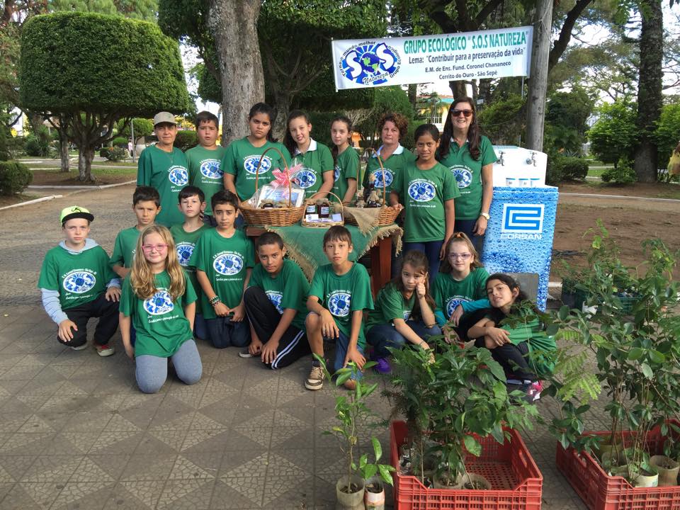 Grupo SOS Natureza da escola Coronel Chananeco comemora 15 anos