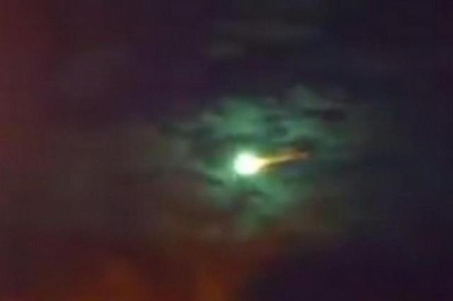 “Bola de fogo” no céu também foi vista em São Sepé na noite de quinta-feira