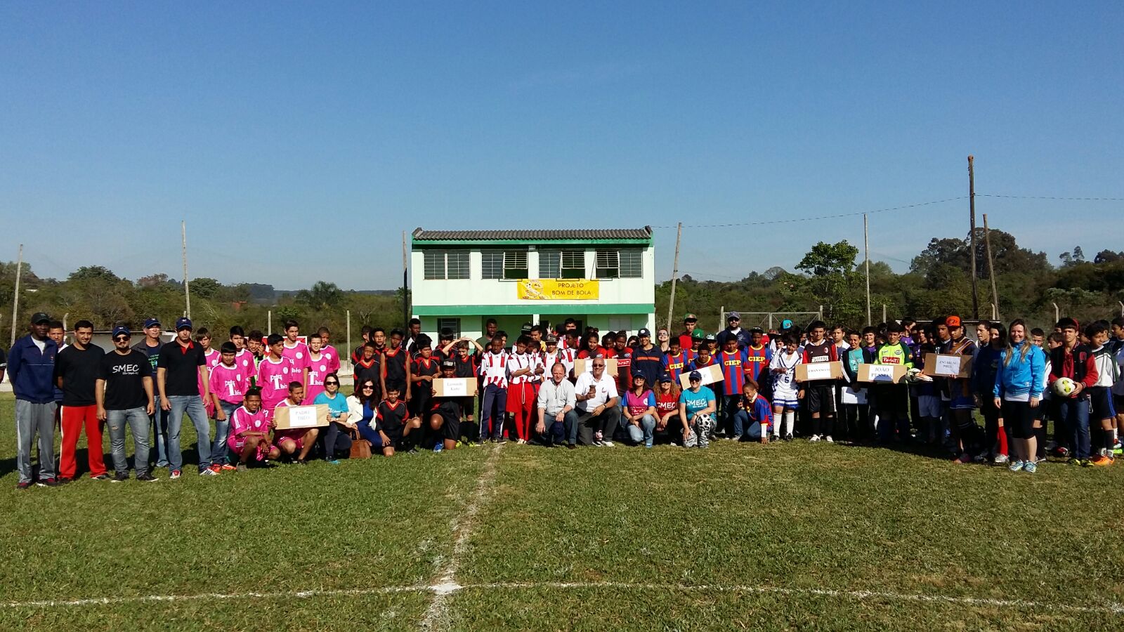 Escolas de São Sepé participam da etapa municipal do Projeto Bom de Bola