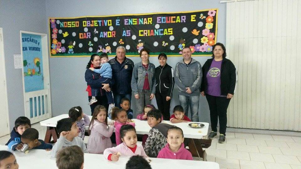 Kéio Santos (SDD) visita creches de São Sepé e ouve reivindicações de funcionários