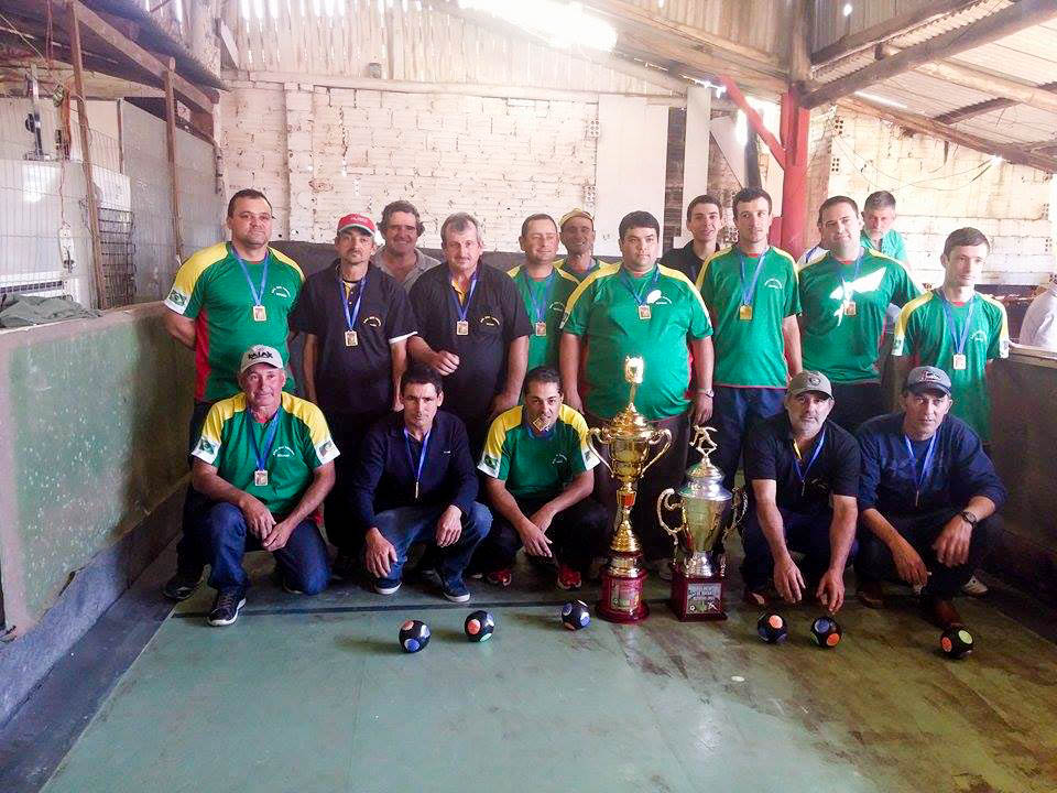 Equipe do Tupanci leva bicampeonato no municipal de bocha
