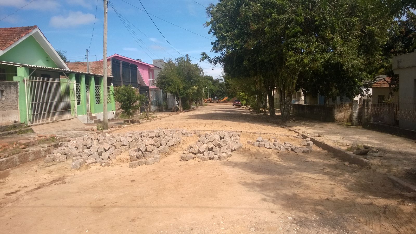Quatro ruas receberão R$ 300mil em obras de pavimentação