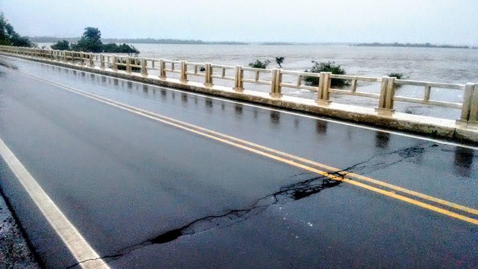 rachadura ponte varzea verde