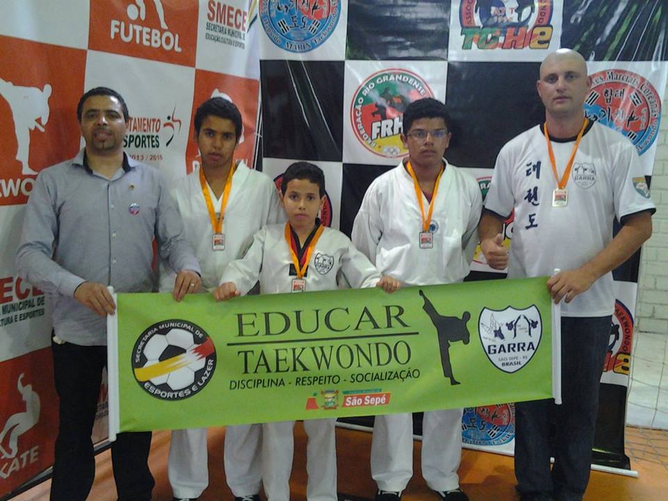 São Sepé conquista 4º lugar em competição estadual de Taekwondo