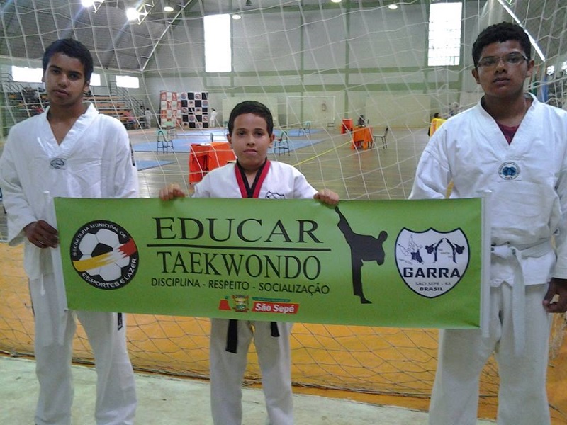 Com reformas no ginásio, projeto Taekwondo Educar é transferido para o clube Bento