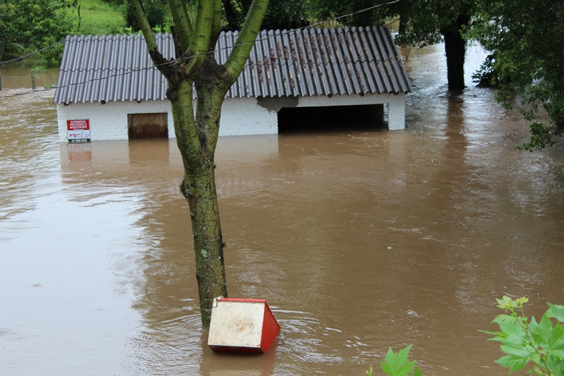 Veja mais fotos da enchente em São Sepé