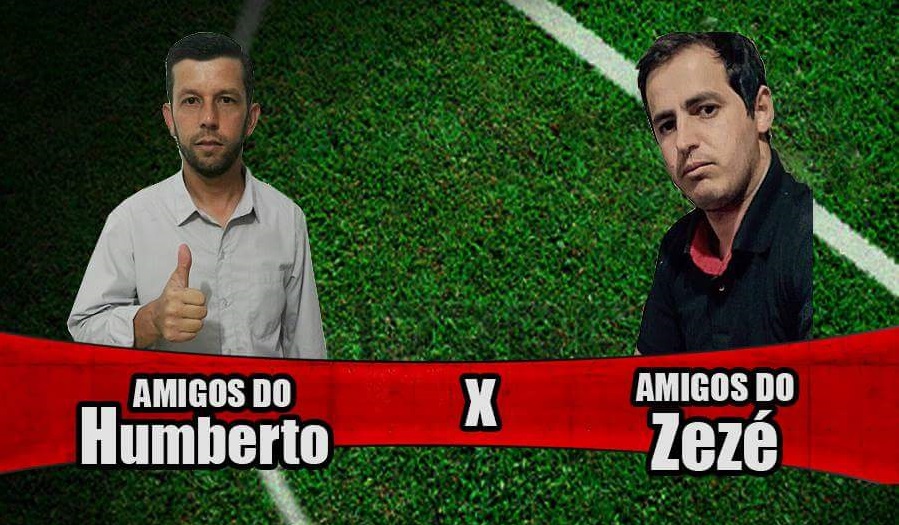 Amistoso “Amigos do Humberto” contra “Amigos do Zezé” ocorre neste sábado