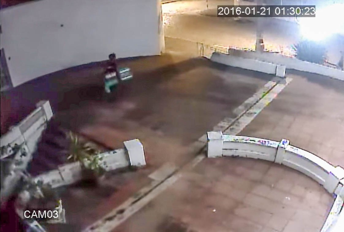 Vídeo flagra suspeito de furto agindo em caso que envolveu vereador de São Sepé