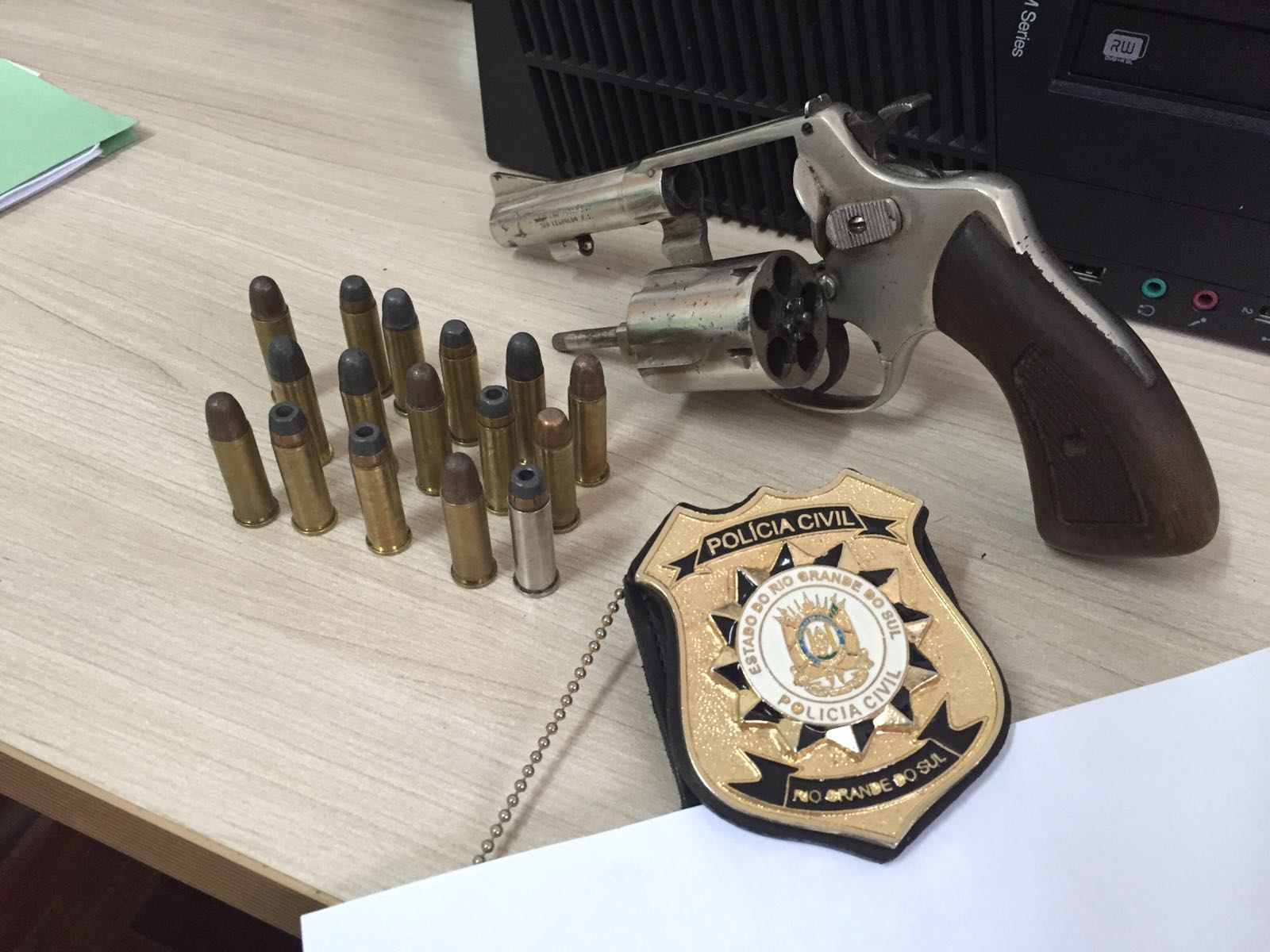 preso policia civil
