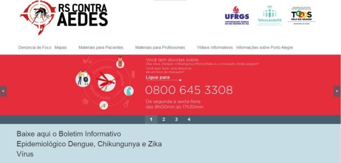 Site combate a dengue