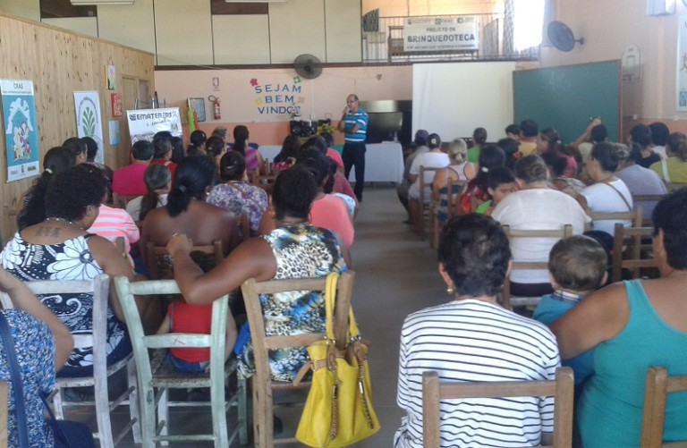 Beneficiários do Bolsa Família participaram de palestra em Vila Nova do Sul