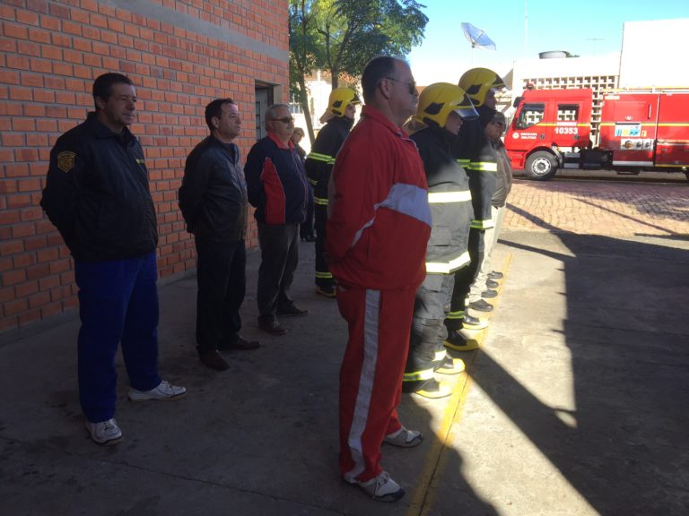 Bombeiros de São Sepé receberam homenagem pelos serviços prestados ao município