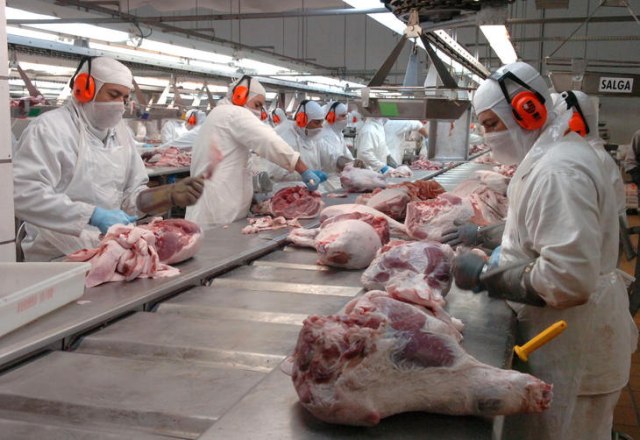 Exportações de carne suína chegam a 65,6 mil toneladas em março