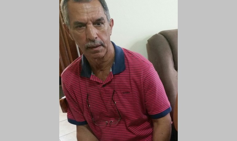 Idoso atropelado em 2015 caminha pelas ruas de São Sepé e família pede ajuda