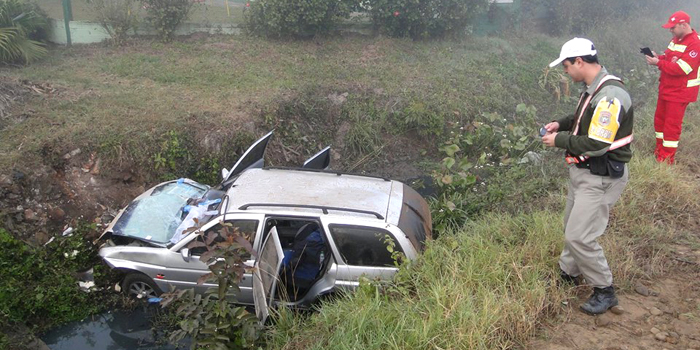 Acidente de trânsito deixa cinco pessoas feridas em Agudo