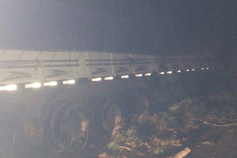 Caminhoneiro morre em acidente na BR-153 em Cachoeira do Sul