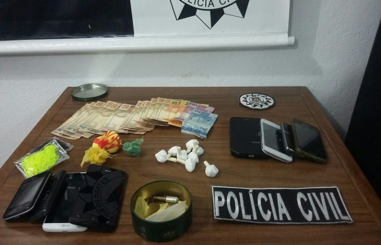 Polícia Civil apreende maconha e cocaína em São Sepé