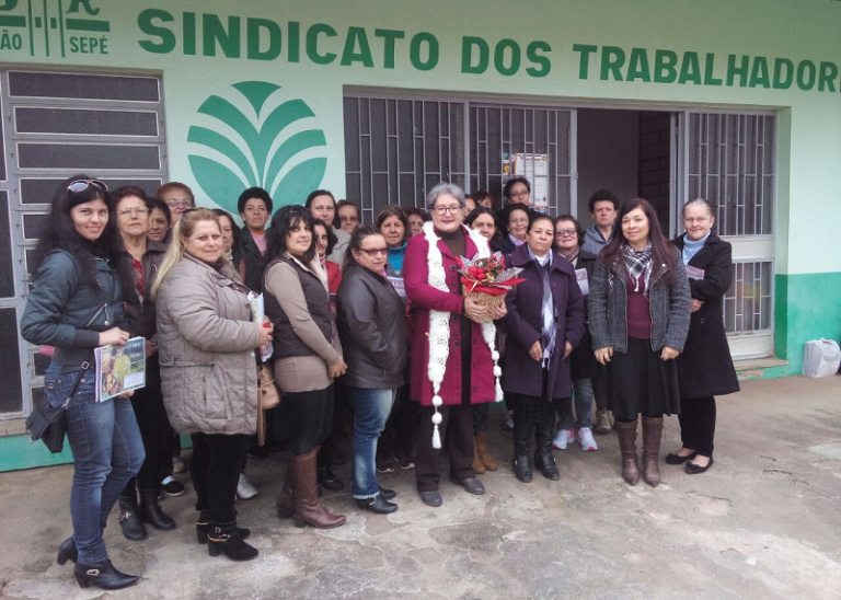 Trabalhadoras rurais de São Sepé participaram de palestra sobre agrotóxicos