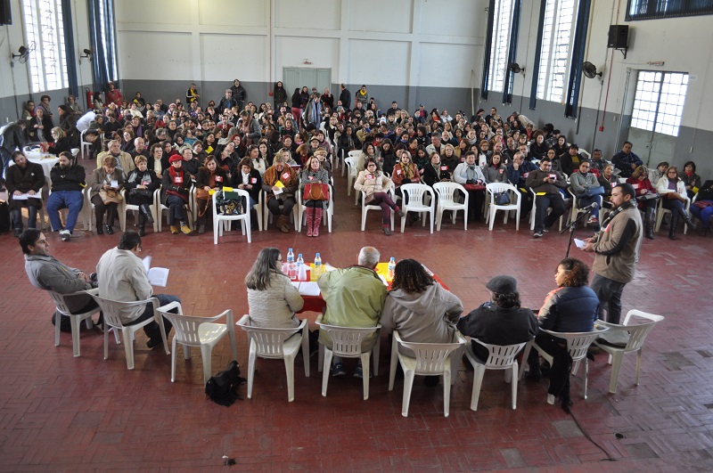 Assembleia Regional realizada na tarde desta segunda. Foto Maiquel Rosauro