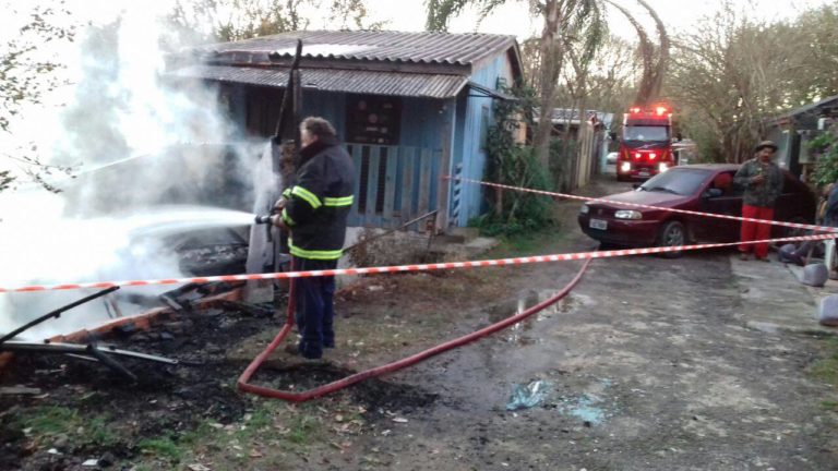 Incêndio deixa vítima fatal na localidade do Passo do Verde