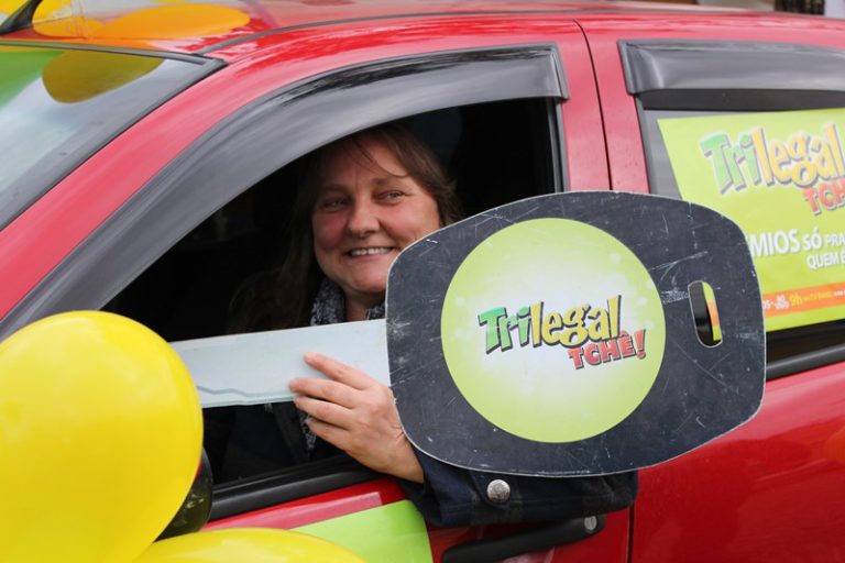 Moradora de São Sepé ganha carro zero km no Trilegal Tchê