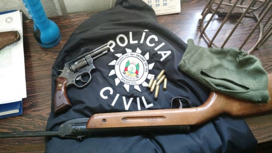 Polícia Civil prende suspeito no interior de Caçapava do Sul