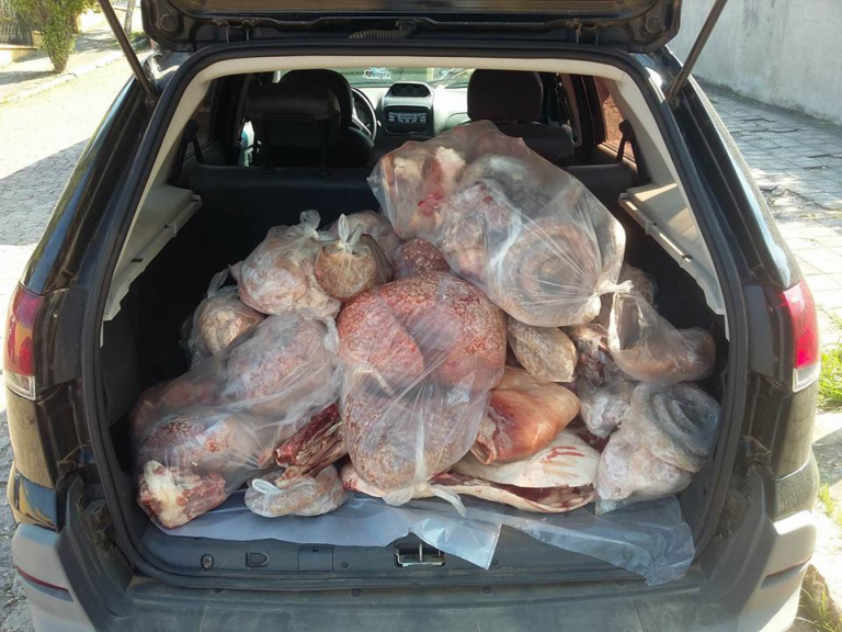 Operação policial contabilizou mais de 2 toneladas de carne apreendidas