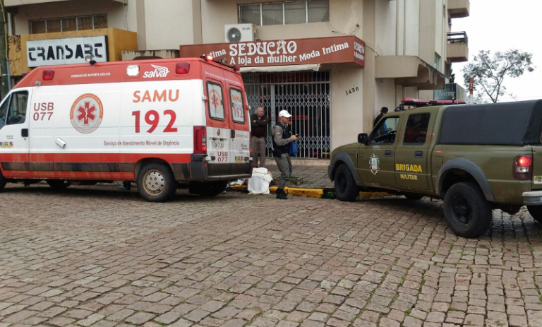 Confirmada identidade de homem que caiu de prédio no Centro de São Sepé