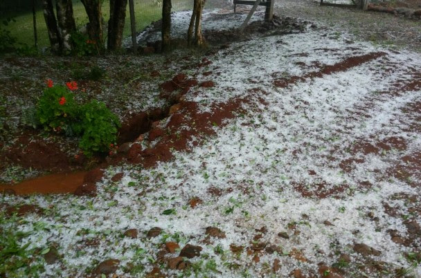 RS já tem ocorrências de temporais e chuva de granizo