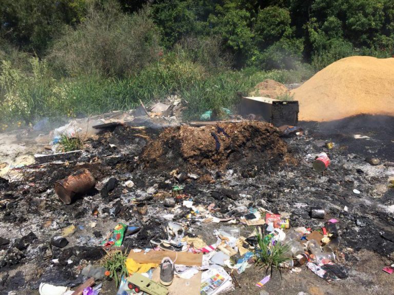 Moradores denunciam área com descarte irregular de lixo às margens da BR-392