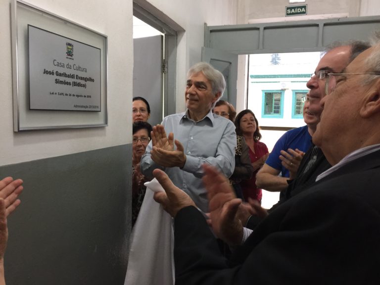 Casa da Cultura passa a levar do nome de José Garibaldi Evangelho Simões (Bidico)