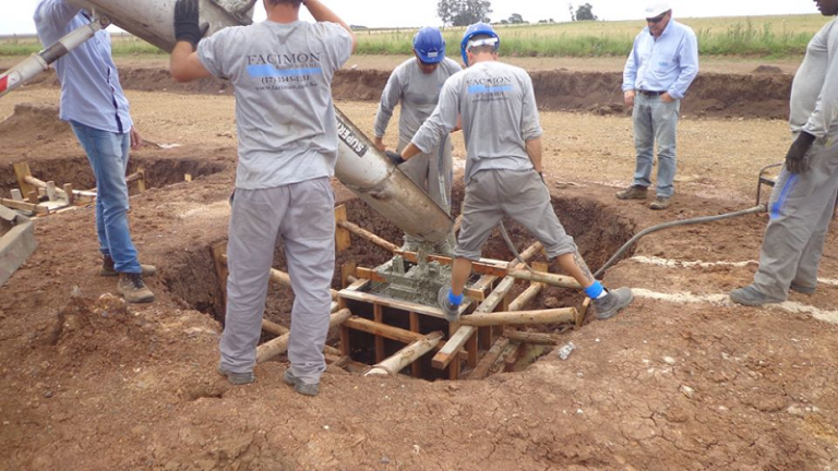 Obra da Usina Termelétrica de São Sepé entra na fase de concretagem