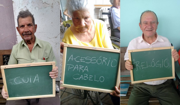 Idosos de São Sepé emocionam ao fazer pedidos de Natal
