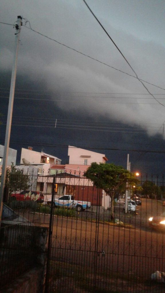 Bairro T. Neves, em Santa Maria