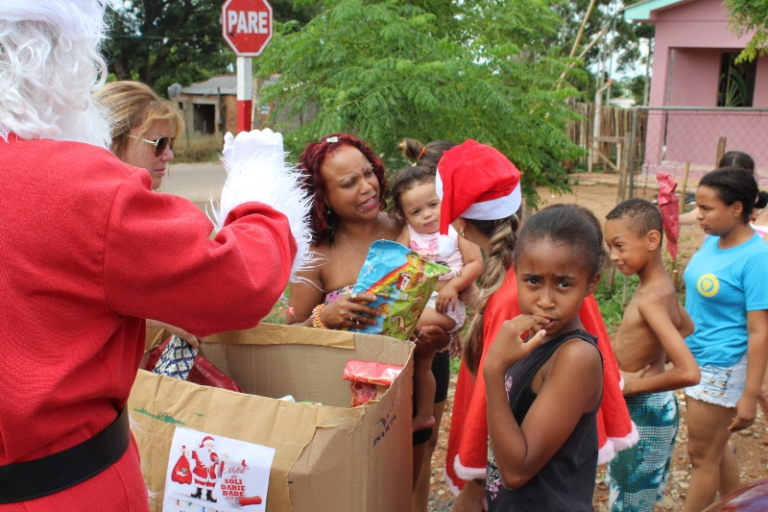Ação de Natal destinou quase 800 presentes para as crianças de São Sepé