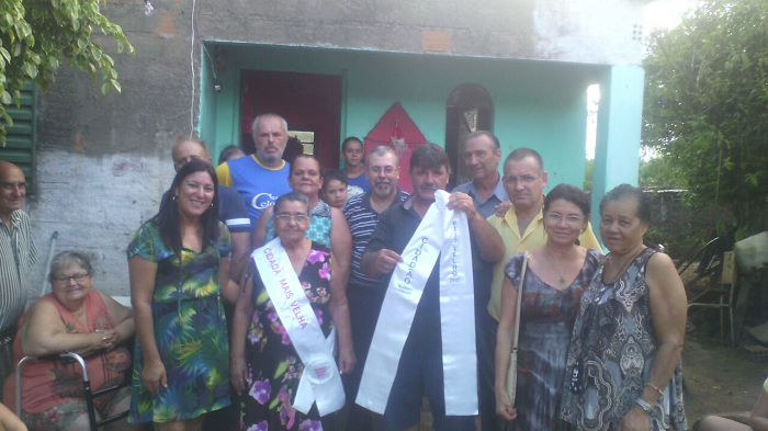 Vereadores participam de homenagem no bairro Zenari, em São Sepé