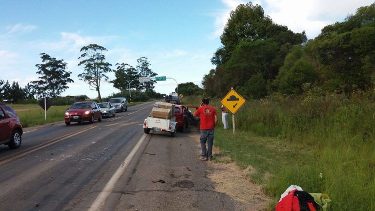 Acidente em Vila Nova do Sul deixa um ferido
