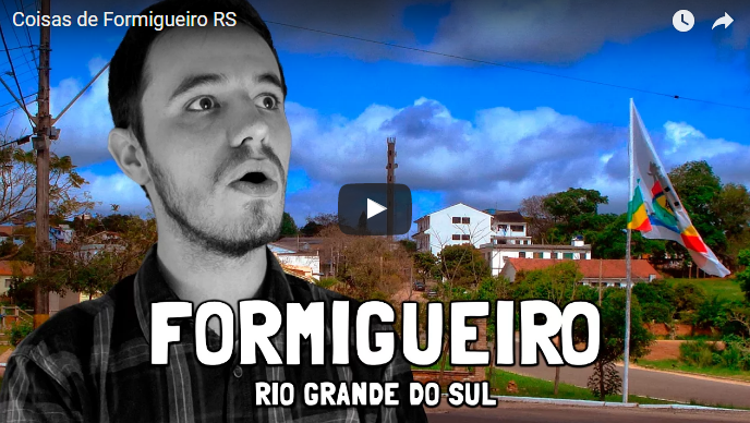 “Youtuber” ataca novamente e grava vídeo sobre as características de Formigueiro