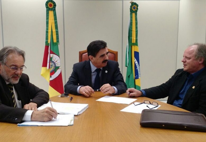 Prefeito de São Sepé teve audiência com presidente do IPE/RS