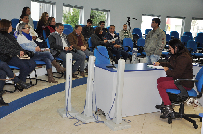Agentes comunitários de saúde participam de reunião na Câmara de São Sepé