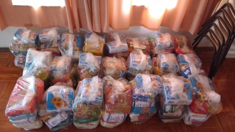 Gincana arrecada 700 quilos de alimentos em São Sepé