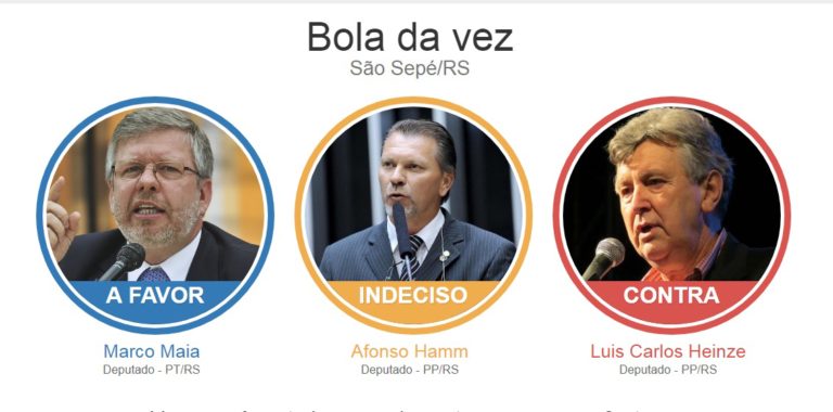 Site mostra opinião dos mais votados em São Sepé quanto ao afastamento de Michel Temer