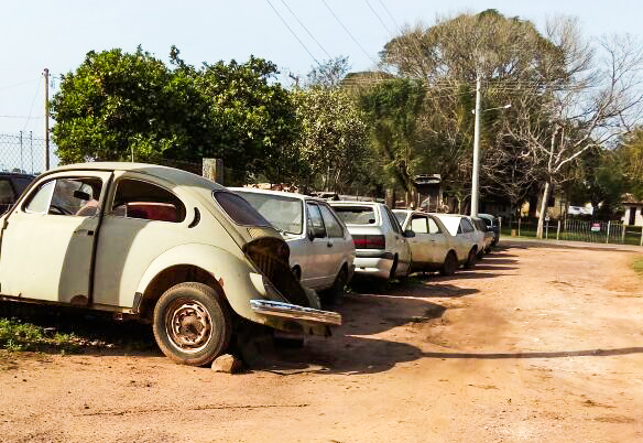 Proprietários têm prazo para retirar veículos abandonados das ruas em São Sepé