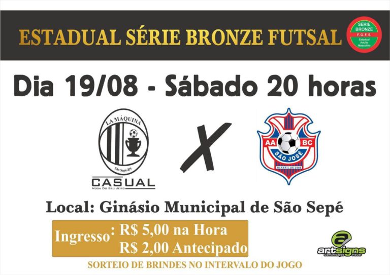 La Máquina-Casual inicia participação na 2ª fase da Série Bronze neste sábado