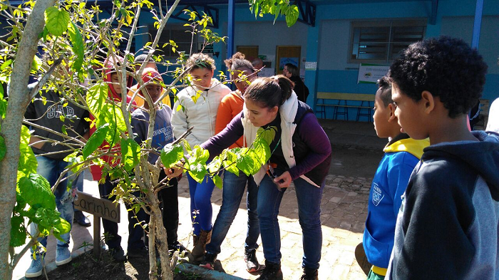 Celulose Riograndense desenvolve projeto ambiental em escola de São Sepé